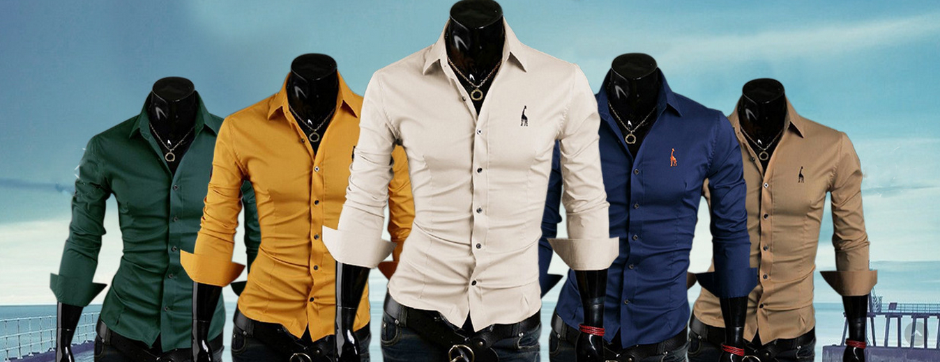 Shopjmix O que camisa Slim Fit